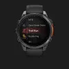 Garmin Fenix 8 47mm AMOLED Slate Gray with Black Silicone Band