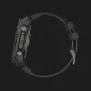 Garmin Fenix 8 51mm AMOLED Sapphire Carbon Gray DLC Titanium with Black/Pebble Gray Silicone Band (010-02905-20/21)