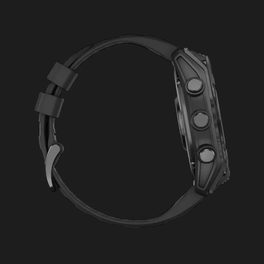 Garmin Fenix 8 51mm AMOLED Slate Gray with Black Silicone Band (010-02905-00)