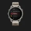 Garmin Fenix 8 47mm AMOLED Sapphire Titanium with Titanium Band