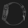 Garmin Fenix E 47mm AMOLED Slate Gray Steel with Black Silicone Band