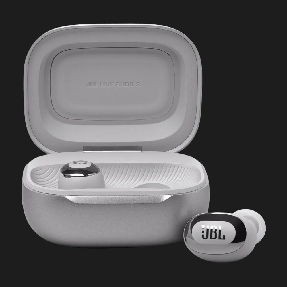 Навушники JBL Live Buds 3 (Silver)