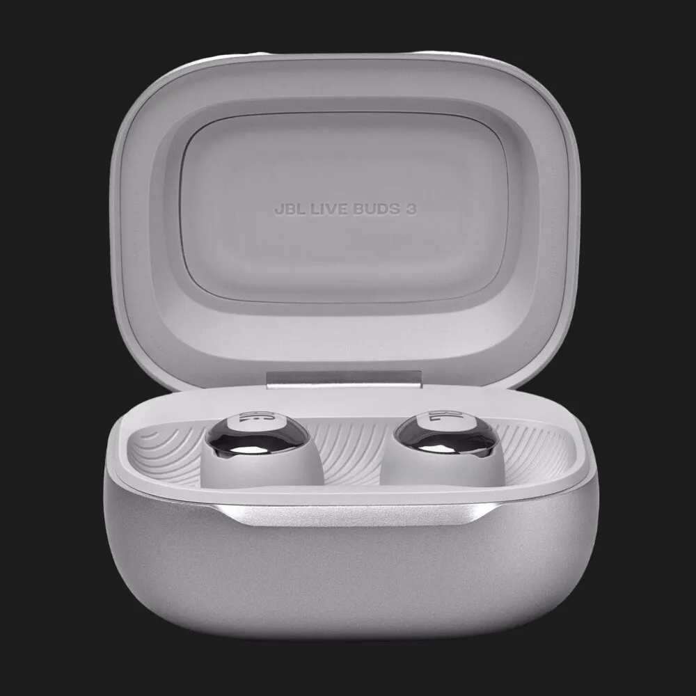 Навушники JBL Live Buds 3 (Silver)