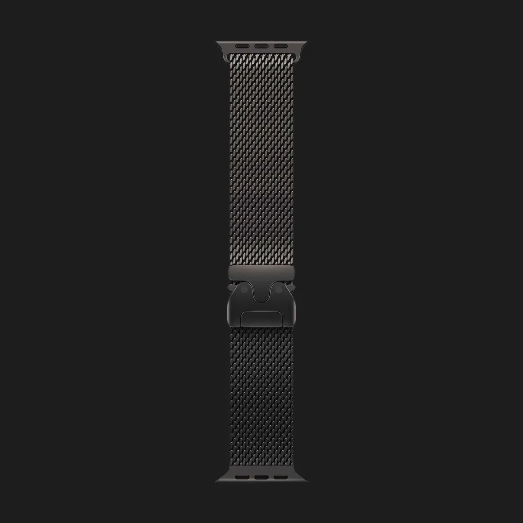 Apple Watch Ultra 2 49mm GPS + LTE Black Titanium Case with Black Titanium Milanese Loop Medium (MX5U3) (Уцінка)