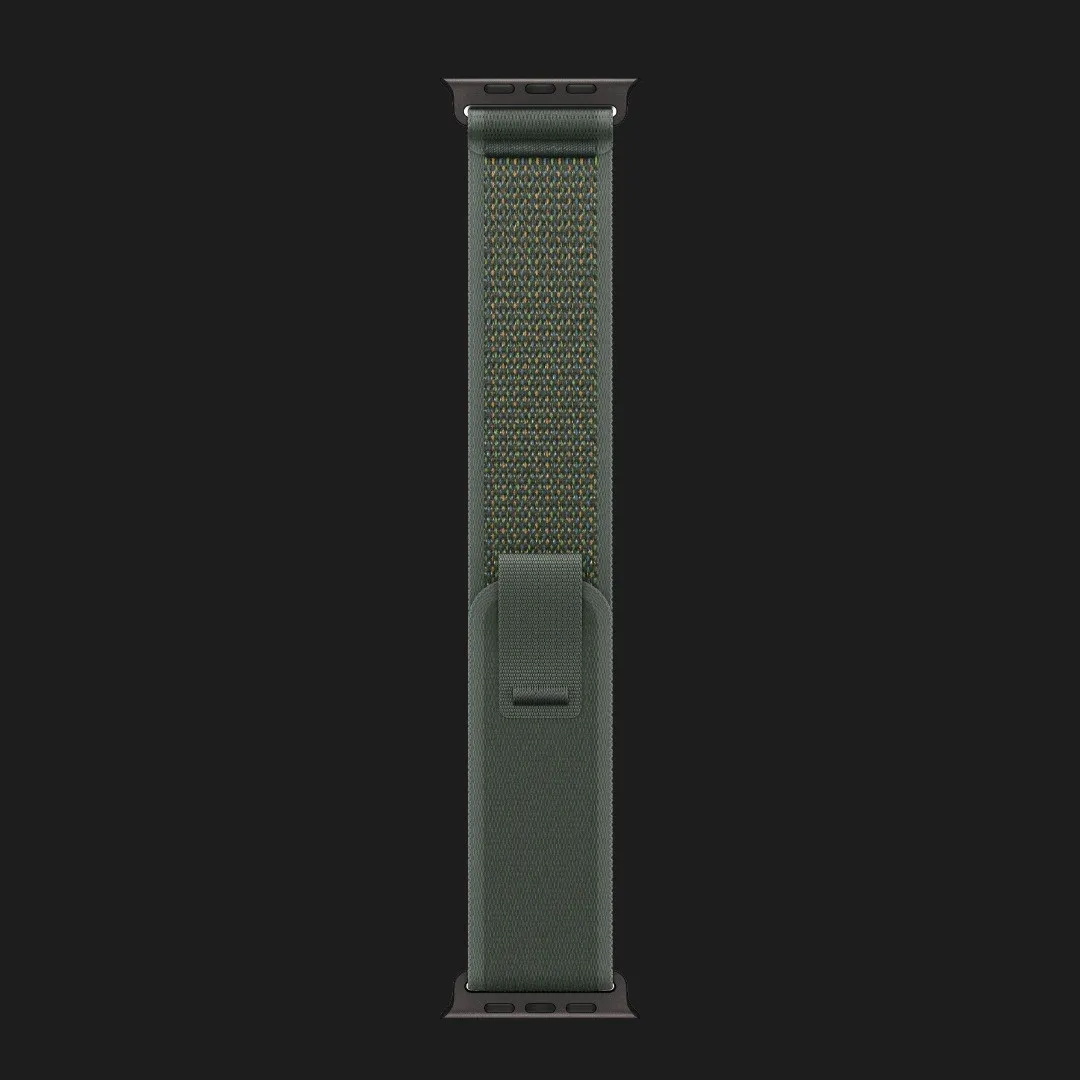 Apple Watch Ultra 2 49mm GPS + LTE Black Titanium Case with Green Trail Loop S/M (MYTJ3, MYQ33)