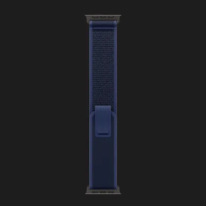 Apple Watch Ultra 2 49mm GPS + LTE Black Titanium Case with Blue Trail Loop M/L (MYTJ3, MYQ83) у Запоріжжі