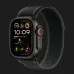 Apple Watch Ultra 2 49mm GPS + LTE Black Titanium Case with Black Trail Loop M/L (MX4V3)