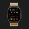 Apple Watch Ultra 2 49mm GPS + LTE Black Titanium Case with Tan Alpine Loop Medium (MYTF3, MYQ13)