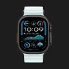 Apple Watch Ultra 2 49mm GPS + LTE Black Titanium Case with Ice Blue Ocean Band (MYTC3, MYP83)