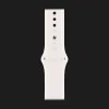 Apple Watch Series 10 46mm Silver Aluminum Case with Light Blush Sport Band