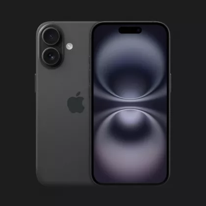 Apple iPhone 16 256GB (Black) (e-Sim) — купити в Ябко від 39 499