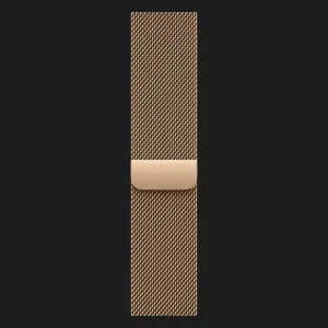 б/у Apple Watch Series 10 GPS + LTE, 42mm Gold Titanium Case with Gold Milanese Loop (MX083) (Хорошее состояние)