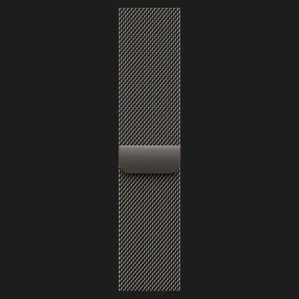 Apple Watch Series 10 GPS + LTE, 42mm Slate Titanium Case with Slate Milanese Loop (MX053)