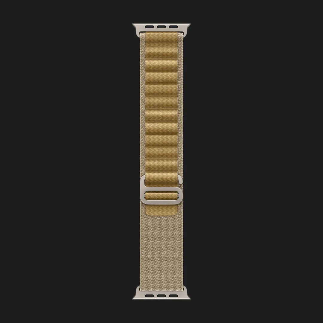 Apple Watch Ultra 2 49mm GPS + LTE Titanium Case with Tan Alpine Loop Large (MX4H3)