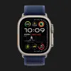 Apple Watch Ultra 2 49mm GPS + LTE Titanium Case with Blue Trail Loop S/M (MX4J3)