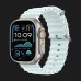 Apple Watch Ultra 2 49mm GPS + LTE Titanium Case with Ice Blue Ocean Band (MYT03, MXTF3)