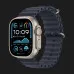 Apple Watch Ultra 2 49mm GPS + LTE Titanium Case with Navy Ocean Band (MX4D3)
