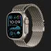 Apple Watch Ultra 2 49mm GPS + LTE Titanium Case with Natural Titanium Milanese Loop Small (MX4M3)