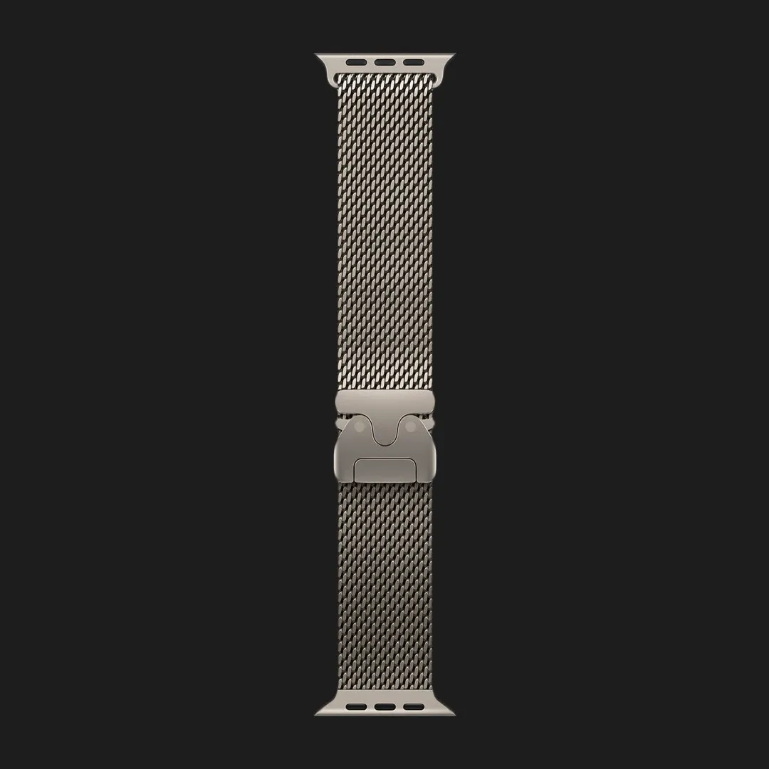 Apple Watch Ultra 2 49mm GPS + LTE Titanium Case with Natural Titanium Milanese Loop Small (MX4M3)