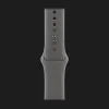Apple Watch Series 10 GPS, 46mm Silver Aluminum Case with Stone Gray Sport Band (S/M)