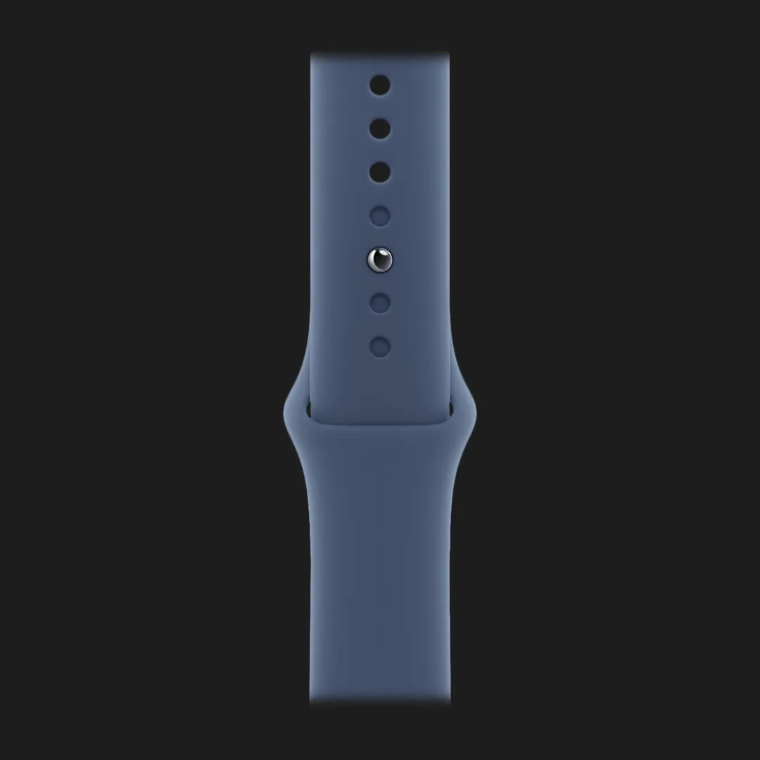 б/у Apple Watch Series 10 46mm Silver Aluminum Case with Denim Sport Band M/L (MWWM3)