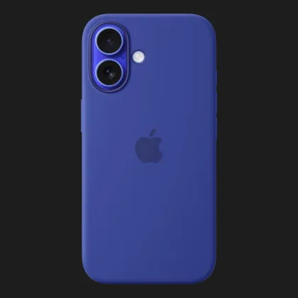 Чехол Apple Silicone Case with Magsafe для iPhone 16 (Ultramarine) в Ровно
