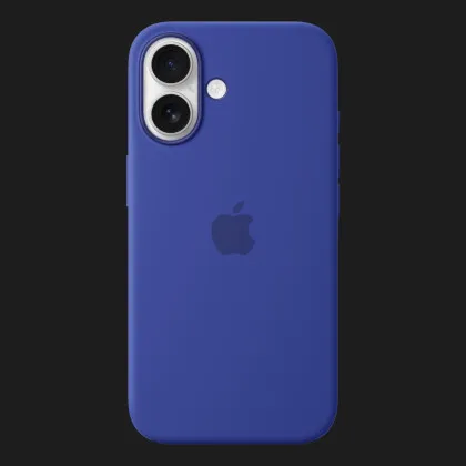 Чехол Apple Silicone Case with Magsafe для iPhone 16 (Ultramarine) в Ровно