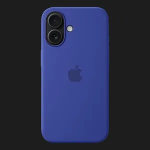 Чехол Apple Silicone Case with Magsafe для iPhone 16 (Ultramarine) в Хмельницком