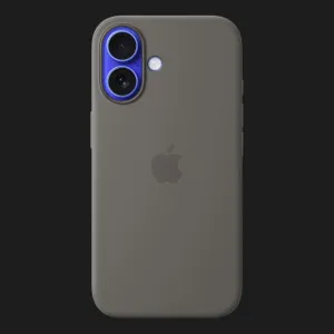 Чехол Apple Silicone Case with Magsafe для iPhone 16 (Stone Gray) в Хмельницком