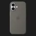 Чехол Apple Silicone Case with Magsafe для iPhone 16 (Stone Gray)