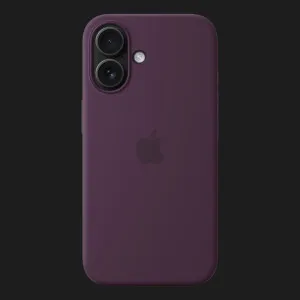 Чехол Apple Silicone Case with Magsafe для iPhone 16 (Plum) в Хмельницком