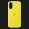 Чехол Apple Silicone Case with Magsafe для iPhone 16 (Star Fruit)