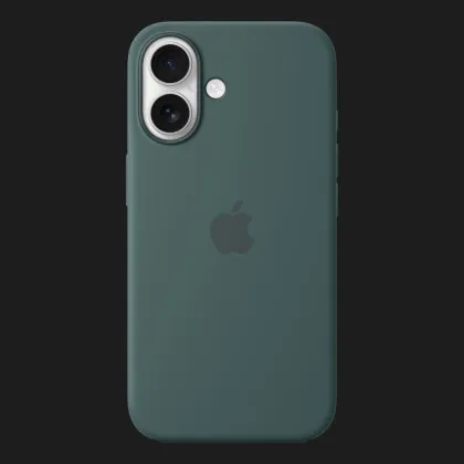 Чехол Apple Silicone Case with Magsafe для iPhone 16 (Lake Green) в Ровно