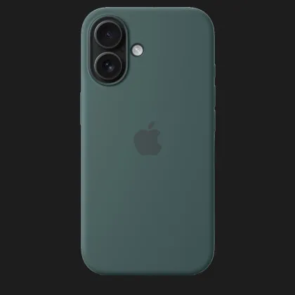 Чехол Apple Silicone Case with Magsafe для iPhone 16 (Lake Green) в Ровно