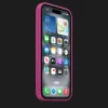 Чехол Apple Silicone Case with Magsafe для iPhone 16 (Fuchsia)