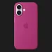 Чехол Apple Silicone Case with Magsafe для iPhone 16 (Fuchsia)
