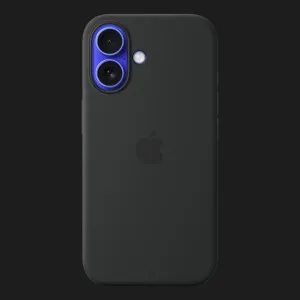 Чехол Apple Silicone Case with Magsafe для iPhone 16 (Black) в Белой Церкви