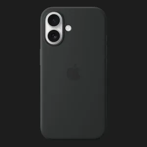 Чехол Apple Silicone Case with Magsafe для iPhone 16 (Black) в Белой Церкви