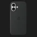 Чехол Apple Silicone Case with Magsafe для iPhone 16 (Black)