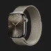 Apple Watch Series 10 GPS + LTE, 42mm Natural Titanium Case with Natural Milanese Loop