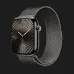 Apple Watch Series 10 GPS + LTE, 46mm Slate Titanium Case with Slate Milanese Loop (M/L) (MWYW3)