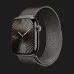 Apple Watch Series 10 GPS + LTE, 42mm Slate Titanium Case with Slate Milanese Loop