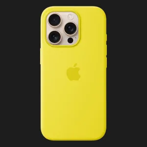 Чехол Apple Silicone Case with Magsafe для iPhone 16 Pro (Star Fruit) в Хмельницком