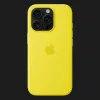Чехол Apple Silicone Case with Magsafe для iPhone 16 Pro (Star Fruit)