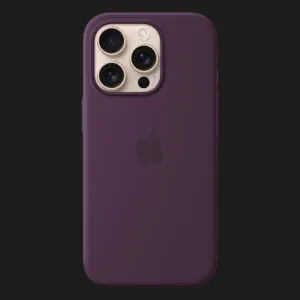 Чехол Apple Silicone Case with Magsafe для iPhone 16 Pro (Plum) в Хмельницком