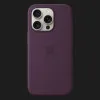 Чехол Apple Silicone Case with Magsafe для iPhone 16 Pro (Plum)