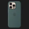 Чехол Apple Silicone Case with Magsafe для iPhone 16 Pro (Lake Green)