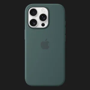 Чехол Apple Silicone Case with Magsafe для iPhone 16 Pro (Lake Green) в Хмельницком