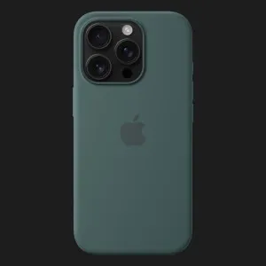 Чехол Apple Silicone Case with Magsafe для iPhone 16 Pro (Lake Green) в Хмельницком