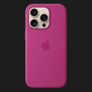 Чехол Apple Silicone Case with Magsafe для iPhone 16 Pro (Fuchsia) в Хмельницком